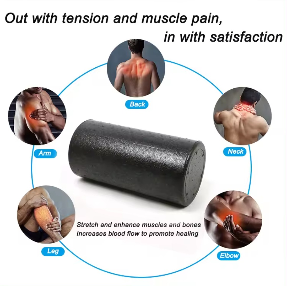 Yoga Pilates Deep Tissue relaxing Massage Muscle Roller