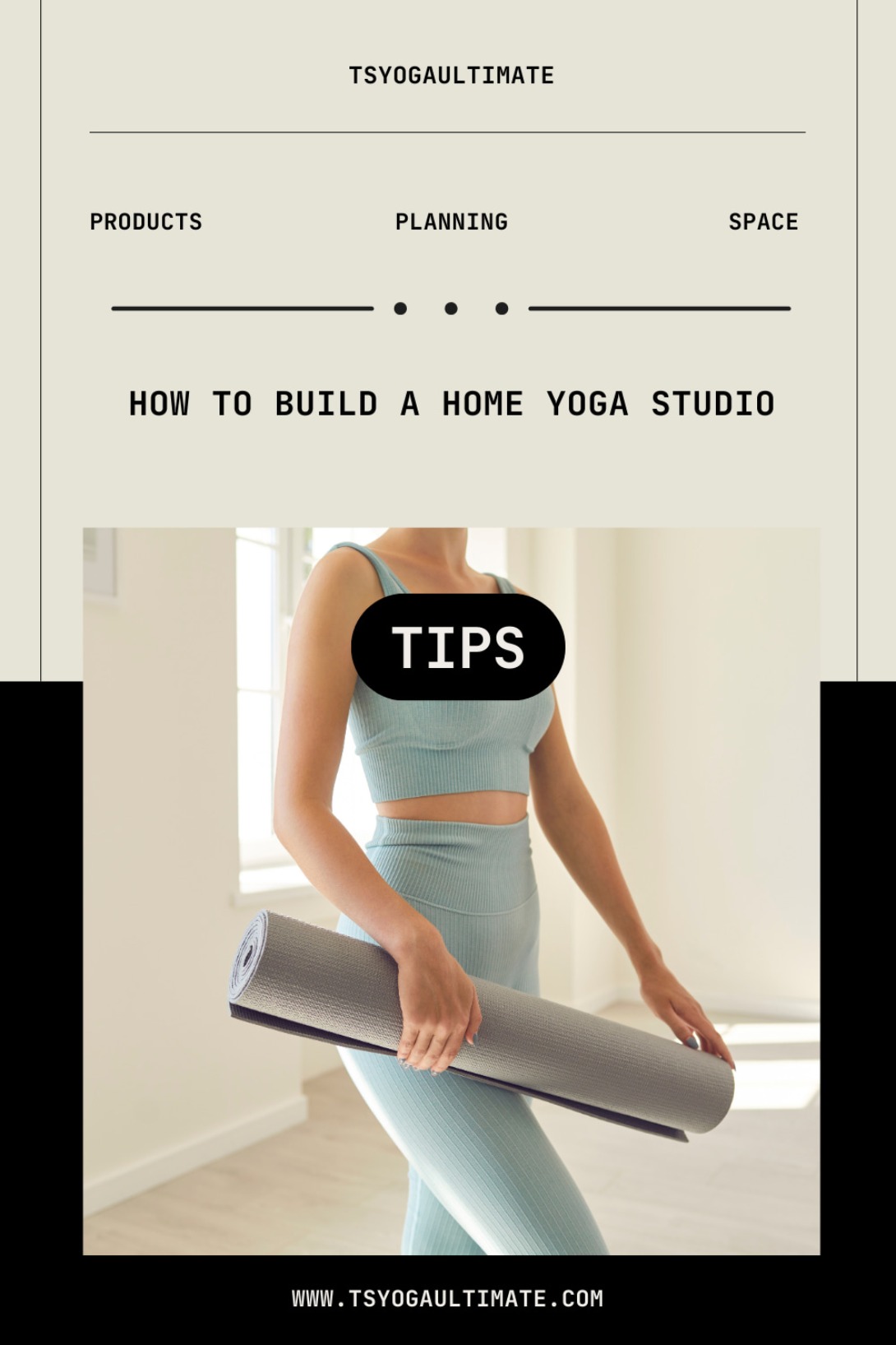 how to build a home yoga studio