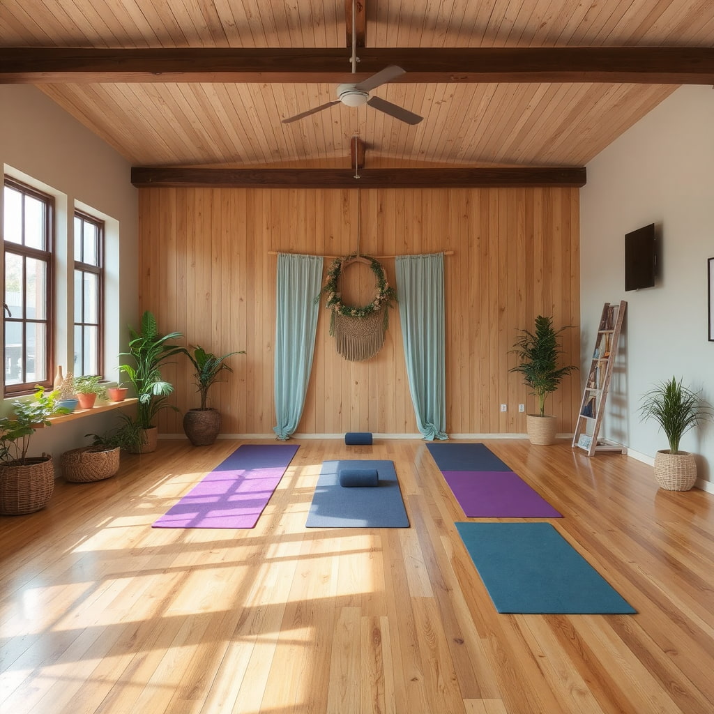 Comment construire un studio de yoga à domicile : produits et conseils indispensables