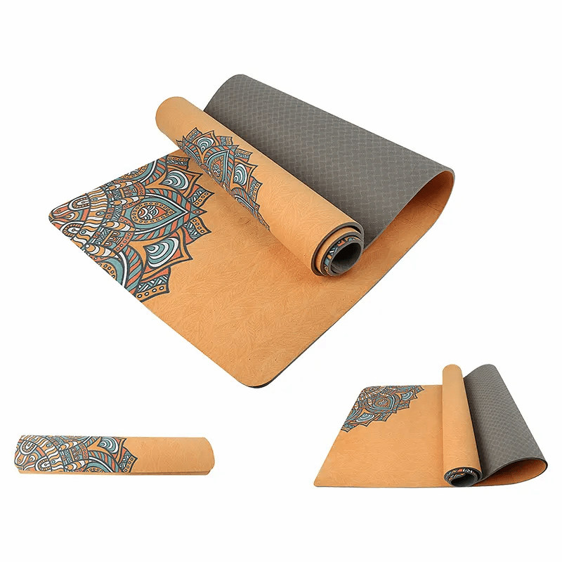 Factory Price Suede TPE Yoga Mat