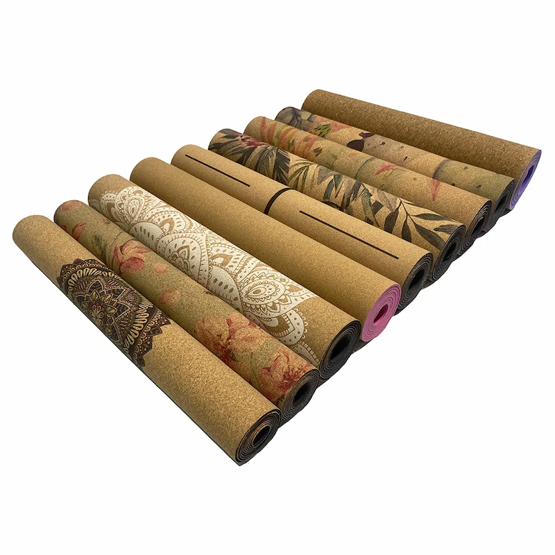 Cork And Natural Rubber Yoga Mat Technology China Wholesale Industry Price