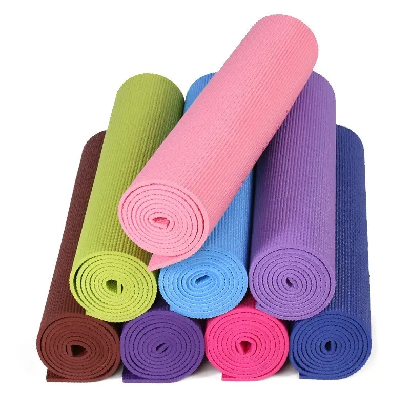 TS Yoga Free Durable PVC Yoga Mat 