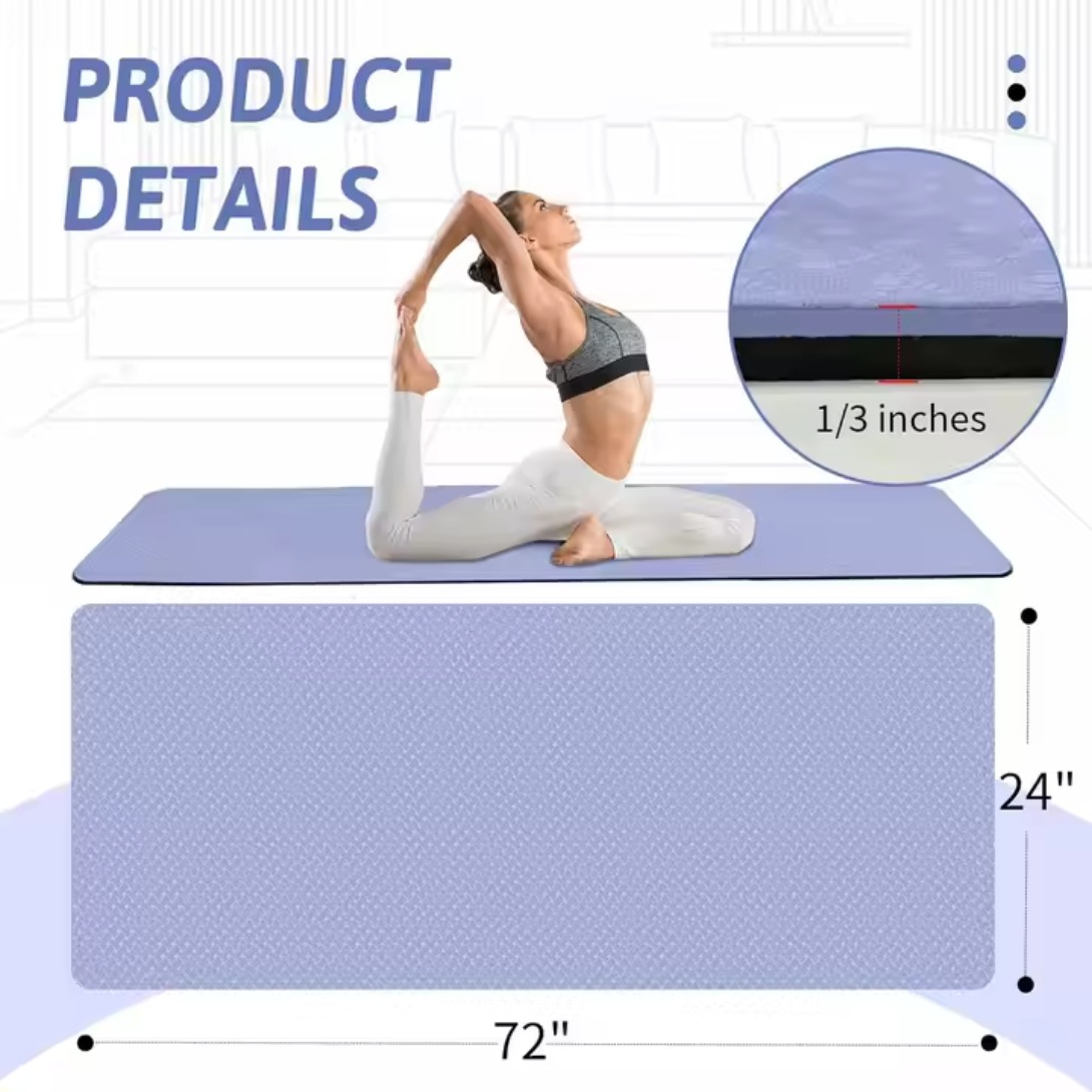 Affordable TPE yoga mats for gyms in USA